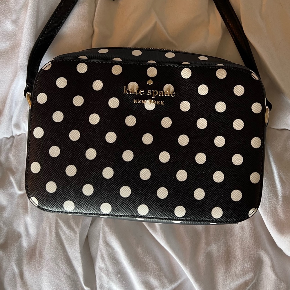 kate spade small polka dot cross body bag
